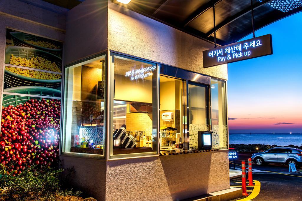 白色别墅酒店 济州市 外观 照片
